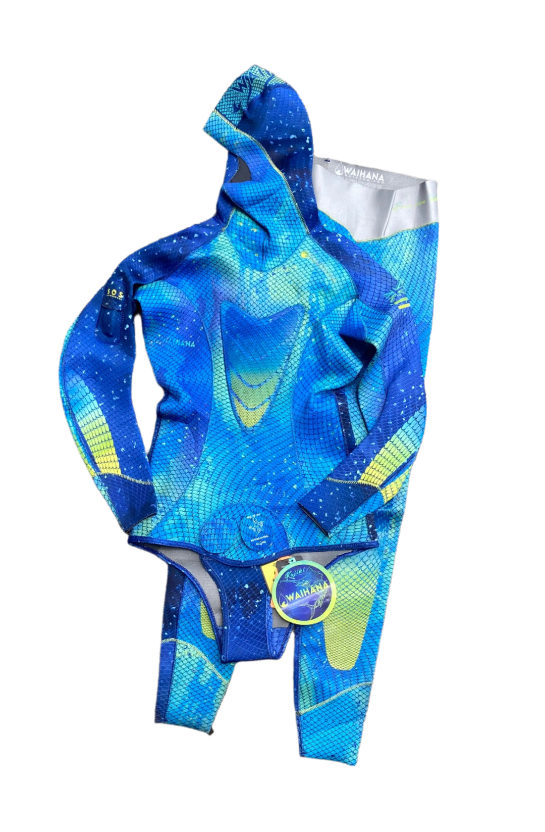 Combinaison Kajiki Blue 3,5 mm pour femme
