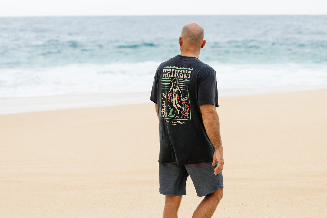 T-shirt Pima délavé à l&