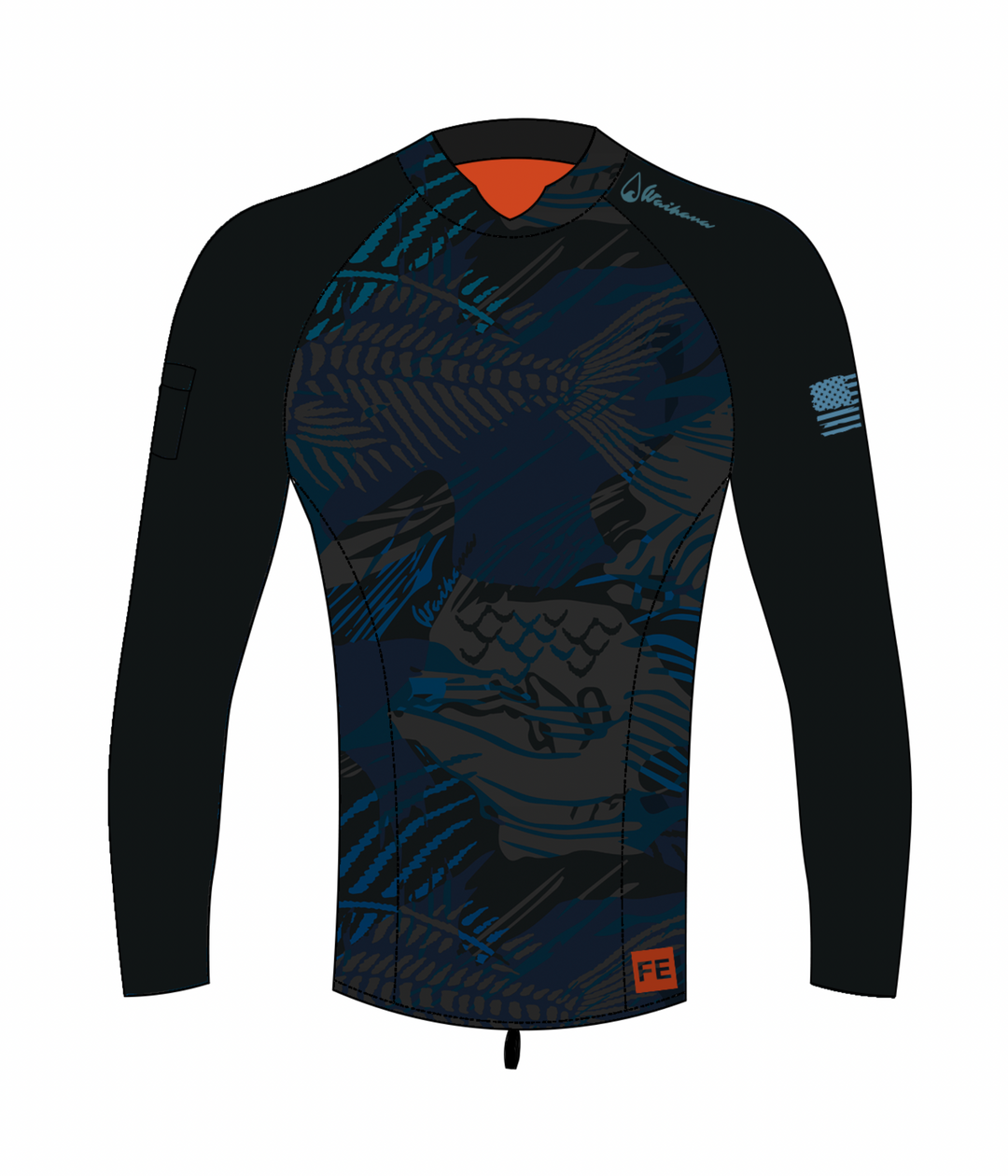 Haut de surf zippé arrière Field Ethos pour homme