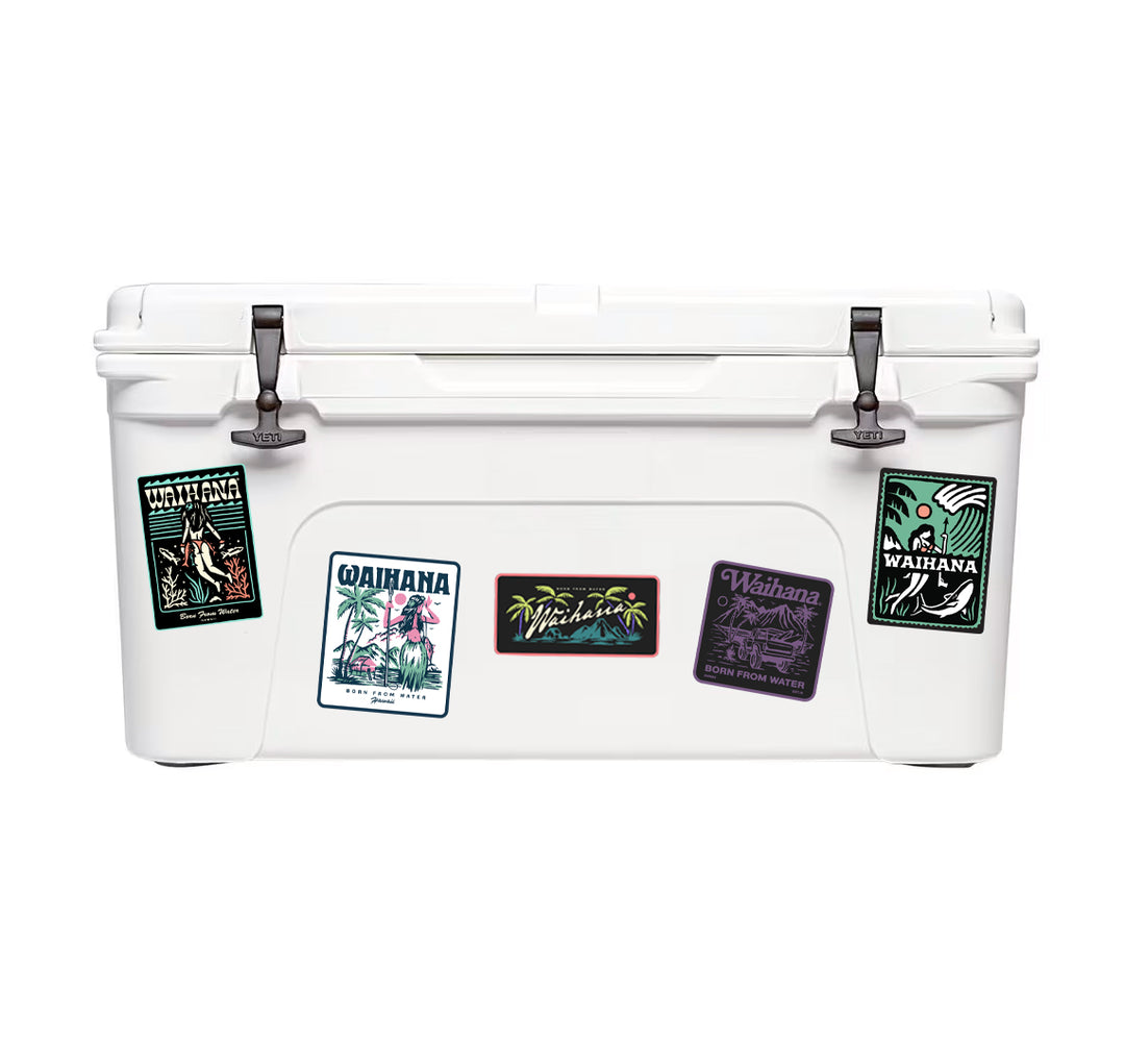 Pack d'autocollants Édition Îles
