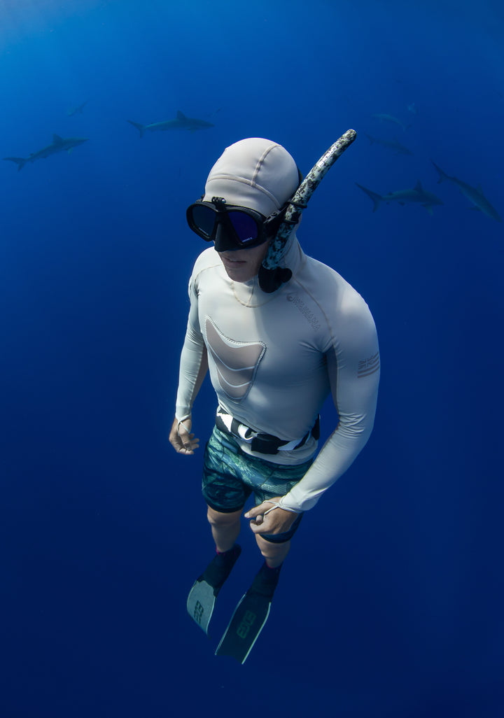 Rashguard Tan Carvico Spearfishing