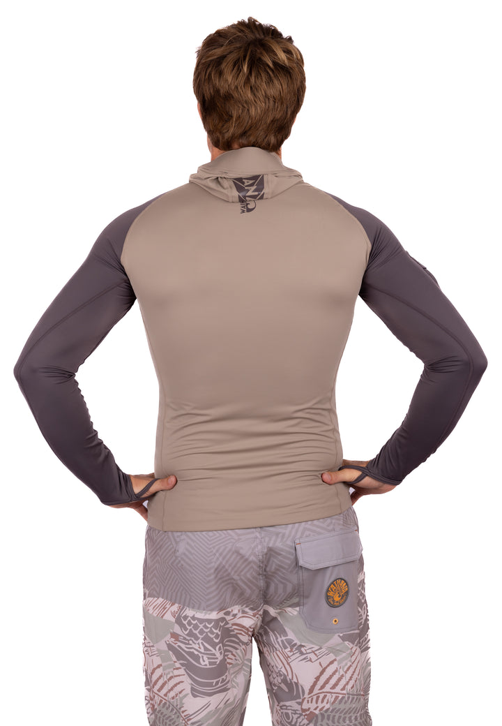 Rashguard de chasse sous-marine à capuche Mana