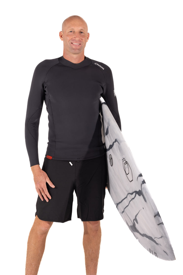Top de surf Essentials con cremallera trasera para hombre