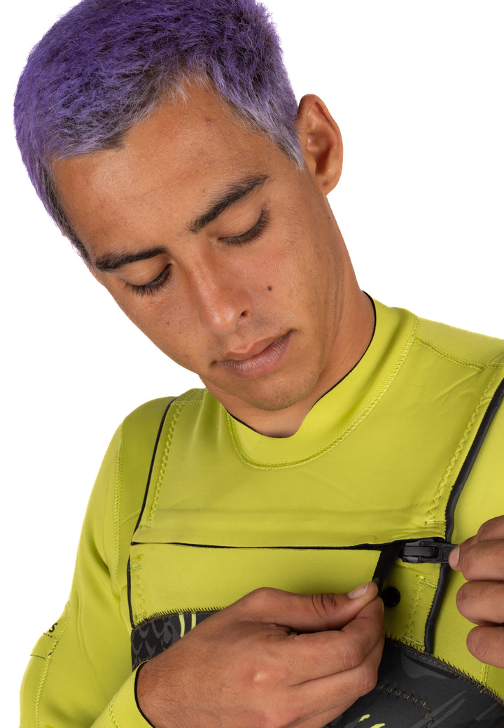 Men's Lime Fishbone Impact Spring Suit