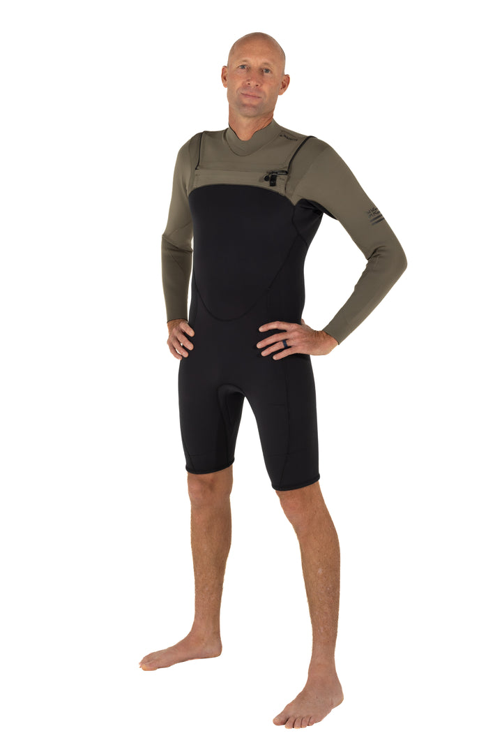 Traje de primavera de impacto para aguas bravas para hombre