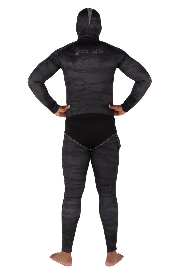 Traje de neopreno Tropicam negro de 7,5 mm para hombre