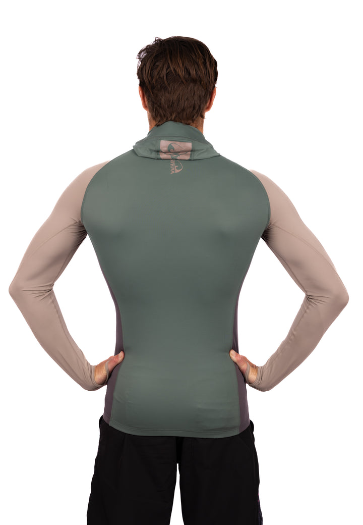 Rashguard con capucha para pesca submarina Terra