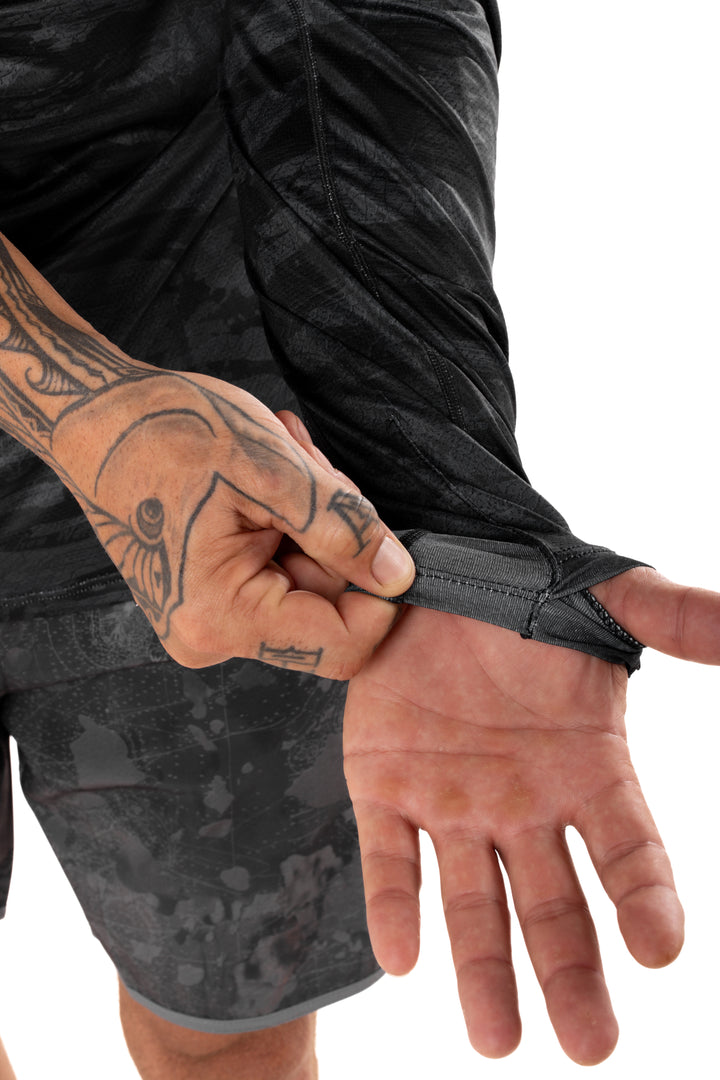 Camisa negra Tropicam Sun