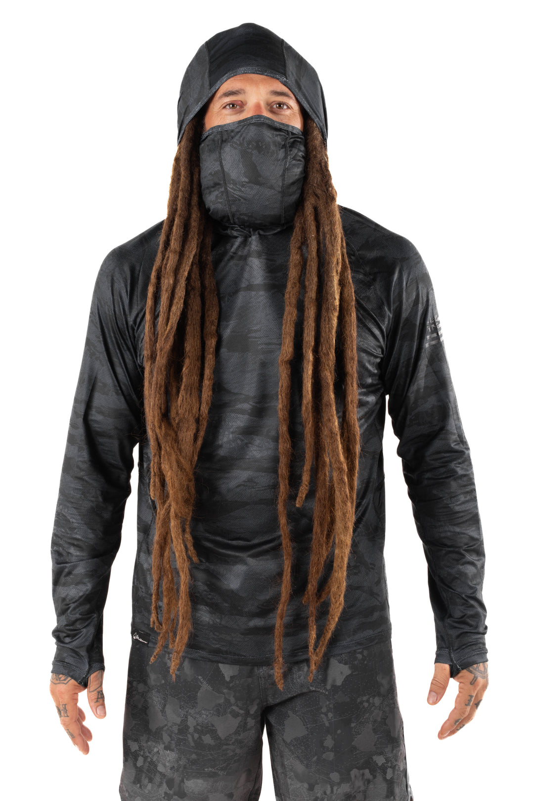Camisa negra Tropicam Sun