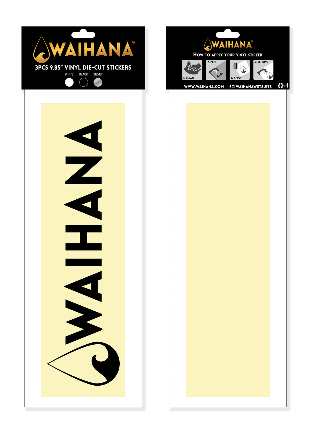Packs d'autocollants avec logo