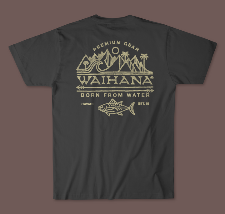 T-shirt Mauka à Makai pour homme