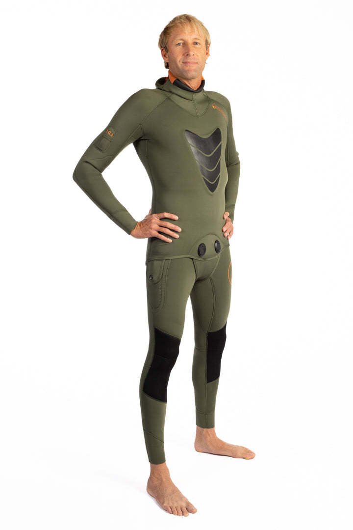 Combinaison de plongée Ranger Green Essentials Pro pour homme